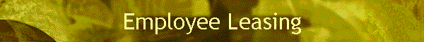 Employee Leasing